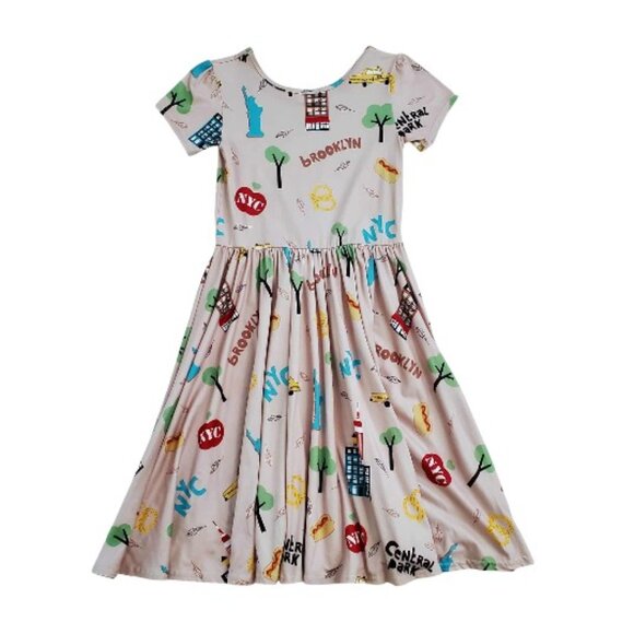 Dot Dot Smile NYC Dress Size 12-14 - Picture 4 of 5